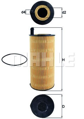 WILMINK GROUP Eļļas filtrs WG1217422